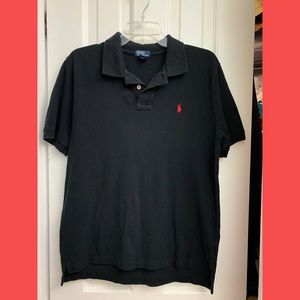 Polo Ralph Lauren, black polo